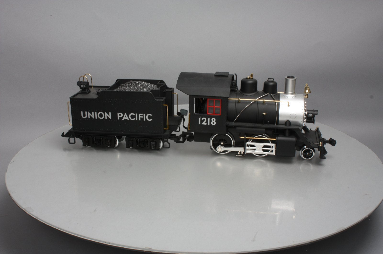 LGB 20232 G Union Pacific 2-4-0 Steam Locomotive & Tender W/Sound #1218 LN/Box