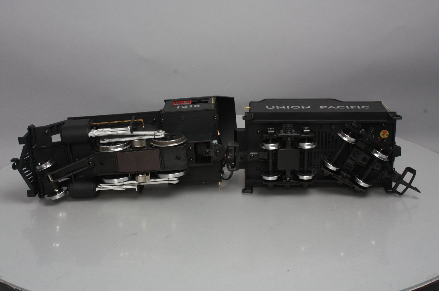LGB 20232 G Union Pacific 2-4-0 Steam Locomotive & Tender W/Sound #1218 LN/Box