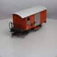 LGB 4027 G Scale Montreux Oberland Bernois (MOB) Steel Door Boxcar #557 NIB
