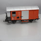 LGB 4027 G Scale Montreux Oberland Bernois (MOB) Steel Door Boxcar #557 NIB