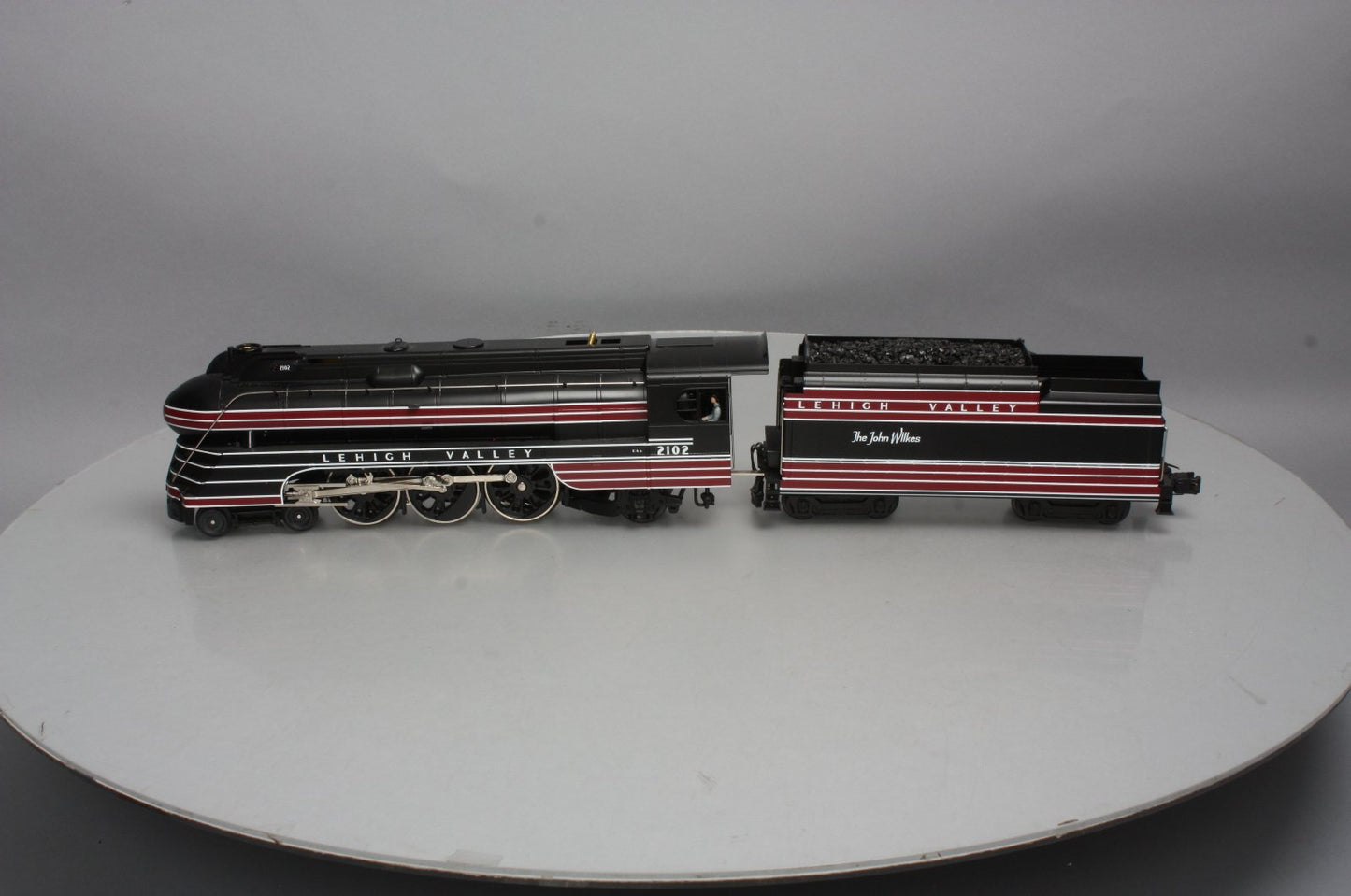 Weaver QC-1078LP O BRASS LV John Wilkes 4-6-2 Steam Loco & Tender - 3 Rail #2102 LN/Box