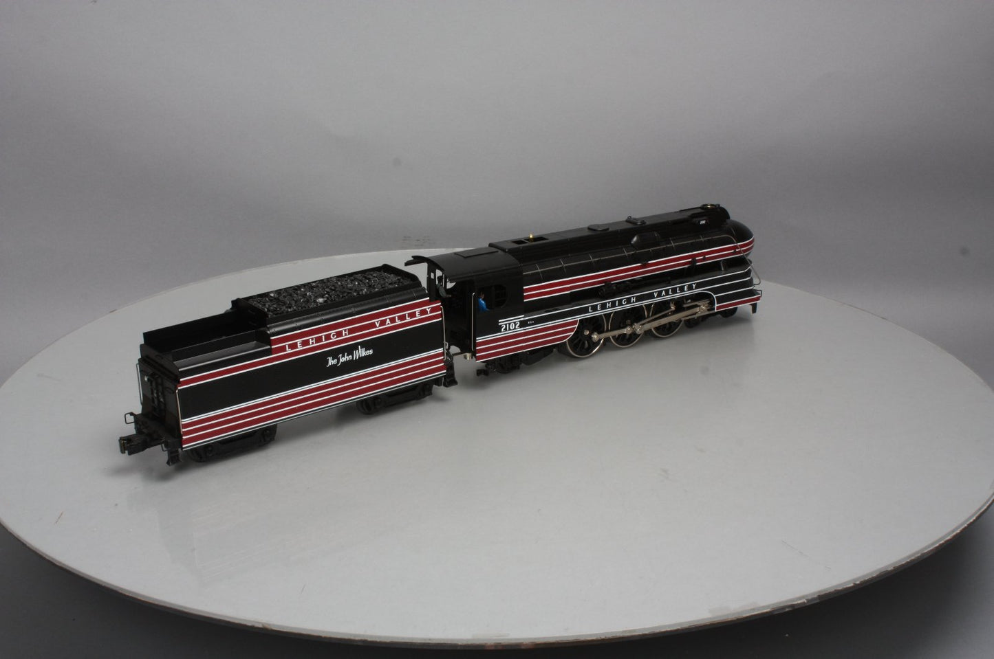 Weaver QC-1078LP O BRASS LV John Wilkes 4-6-2 Steam Loco & Tender - 3 Rail #2102 LN/Box