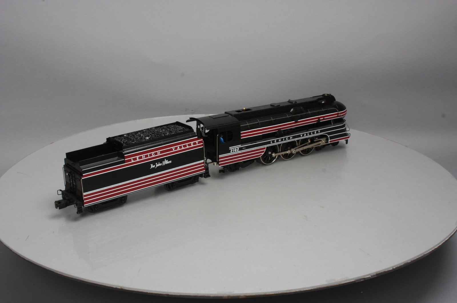 Weaver QC-1078LP O BRASS LV John Wilkes 4-6-2 Steam Loco & Tender - 3 Rail #2102 LN/Box