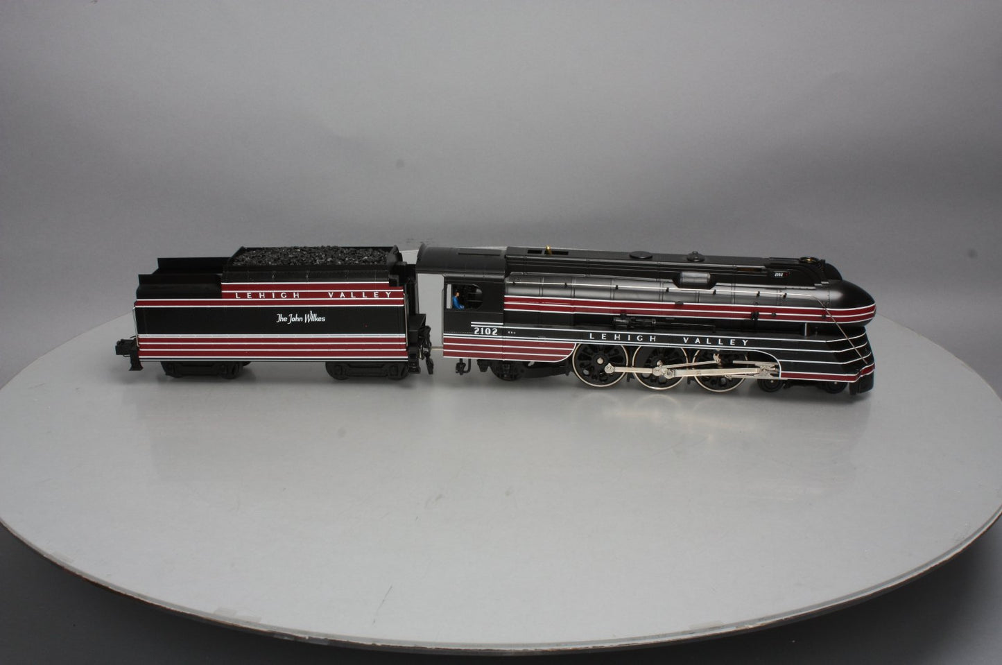 Weaver QC-1078LP O BRASS LV John Wilkes 4-6-2 Steam Loco & Tender - 3 Rail #2102 LN/Box