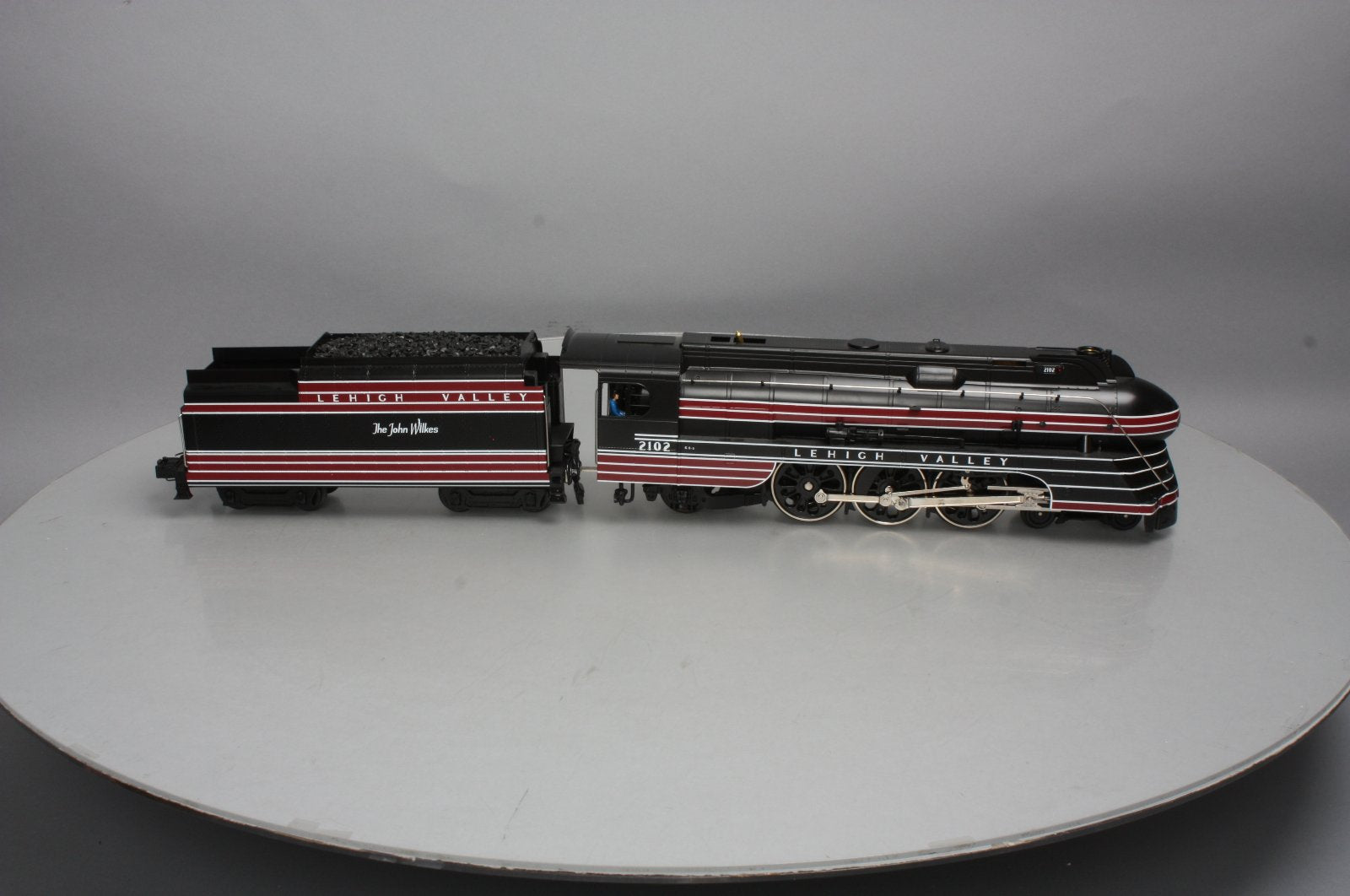 Weaver QC-1078LP O BRASS LV John Wilkes 4-6-2 Steam Loco & Tender - 3 Rail #2102 LN/Box