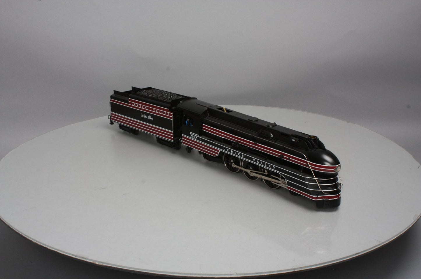 Weaver QC-1078LP O BRASS LV John Wilkes 4-6-2 Steam Loco & Tender - 3 Rail #2102 LN/Box