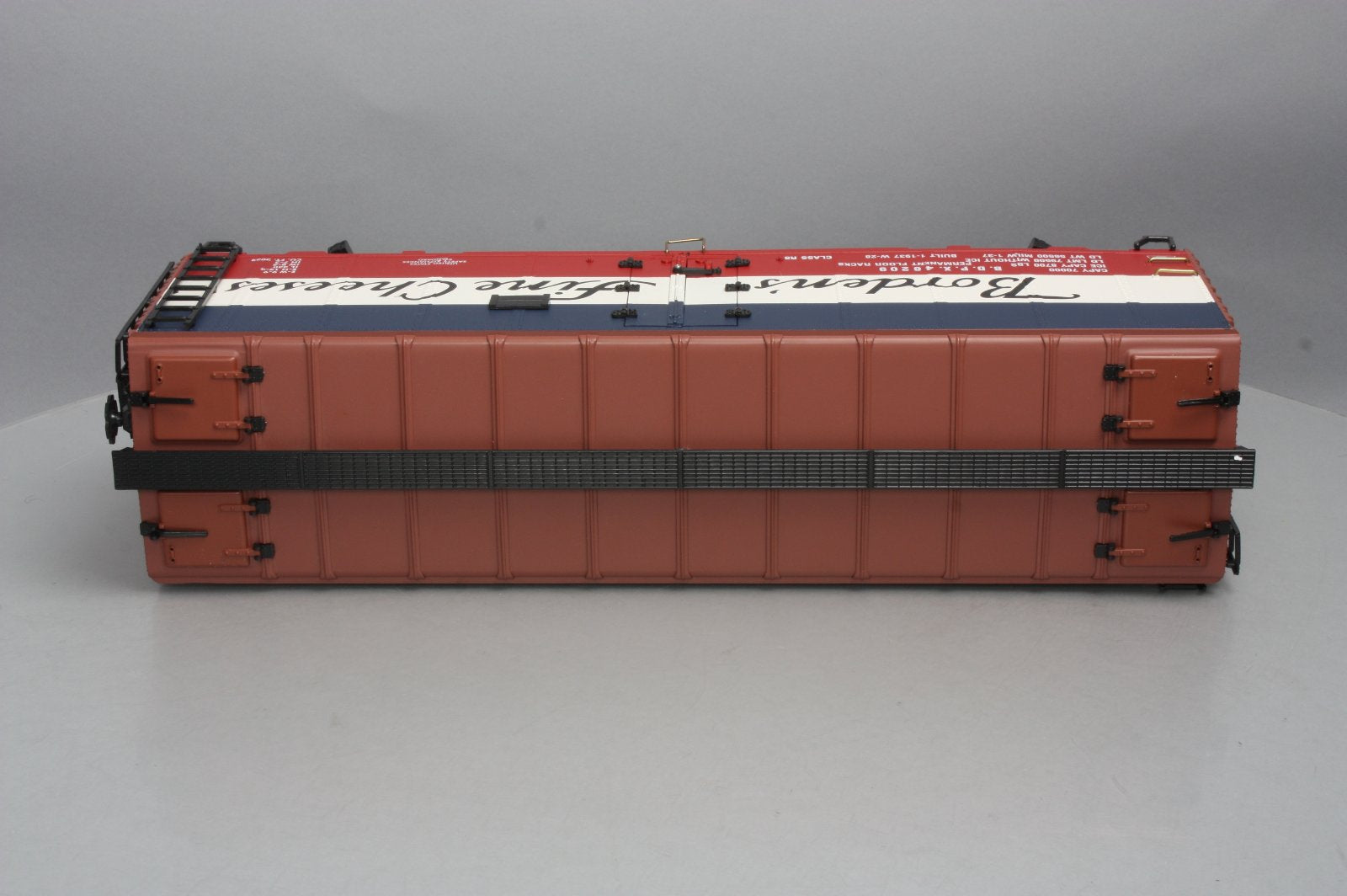 Aristo-Craft 46209 Borden's Fine Cheeses Reefer Car Blue Strip EX/Box