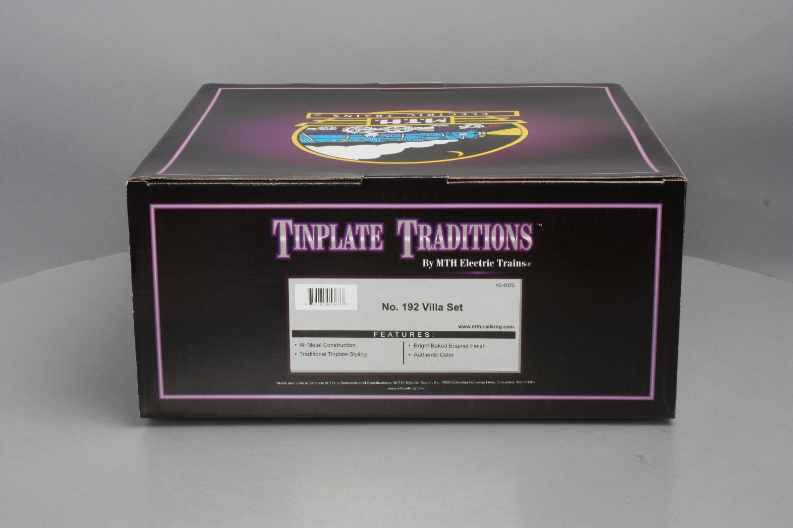 MTH 10-4025 O Gauge 192 Villa Set (Set of 4) LN/Box