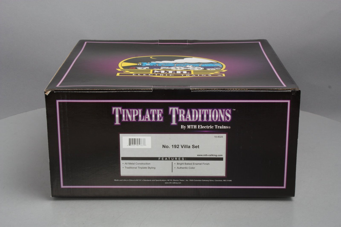MTH 10-4025 O Gauge 192 Villa Set (Set of 4) LN/Box