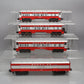 Lionel 6-29081 O AT&SF Baby Madison 4-Pack NIB