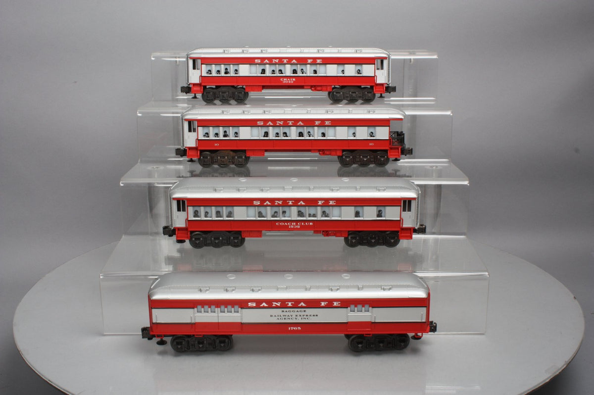 Lionel 6-29081 O AT&SF Baby Madison 4-Pack NIB