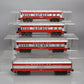 Lionel 6-29081 O AT&SF Baby Madison 4-Pack NIB