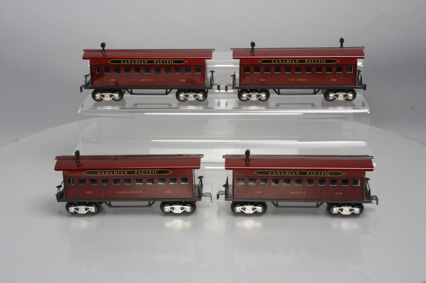 Marx 5192 Canadian Pacific Old Time Passenger Cars (Set of 4) LN/Box