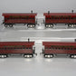 Marx 5192 Canadian Pacific Old Time Passenger Cars (Set of 4) LN/Box