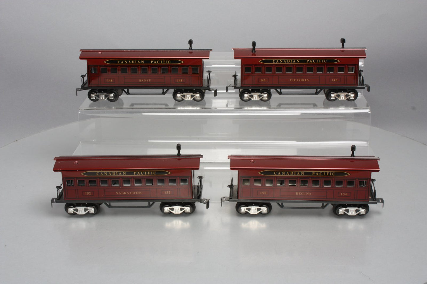 Marx 5192 Canadian Pacific Old Time Passenger Cars (Set of 4) LN/Box