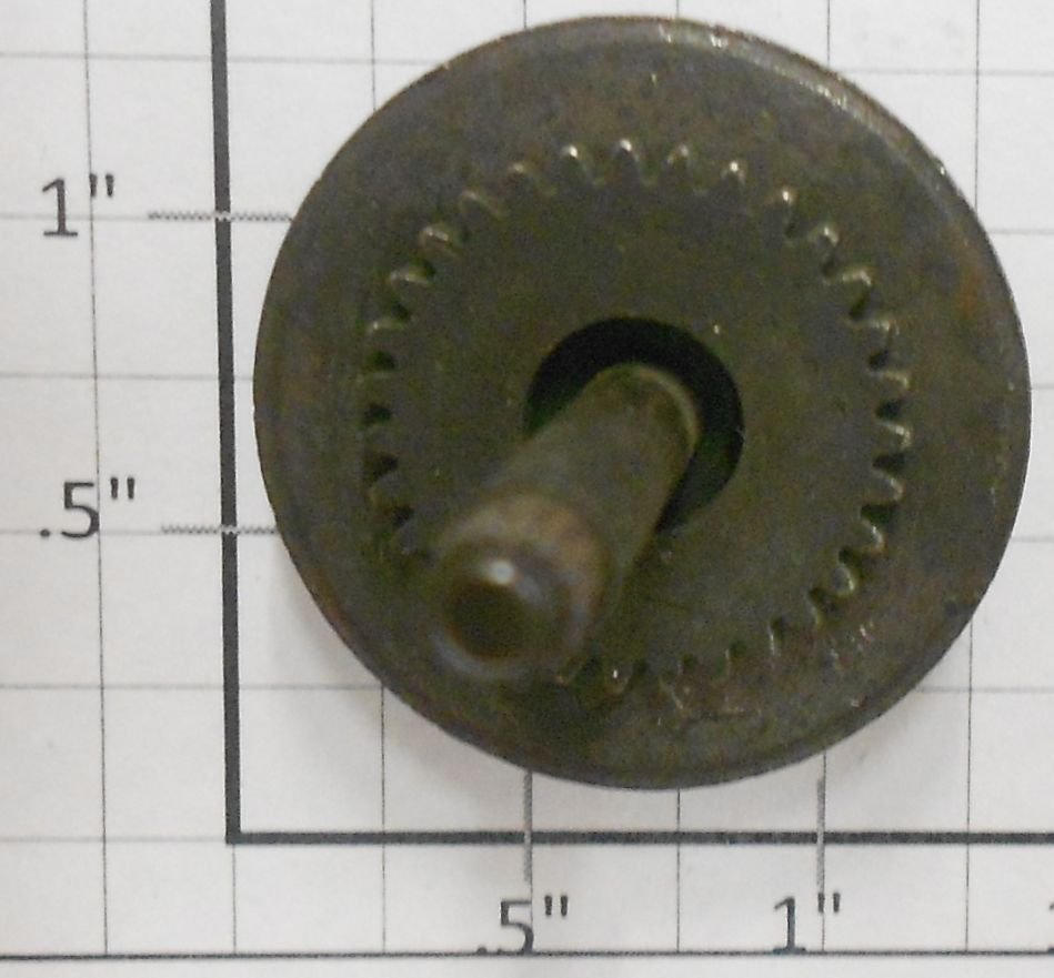 Lionel 41-14 Army Turbine Gear Wheel & Plain Axle Assembly