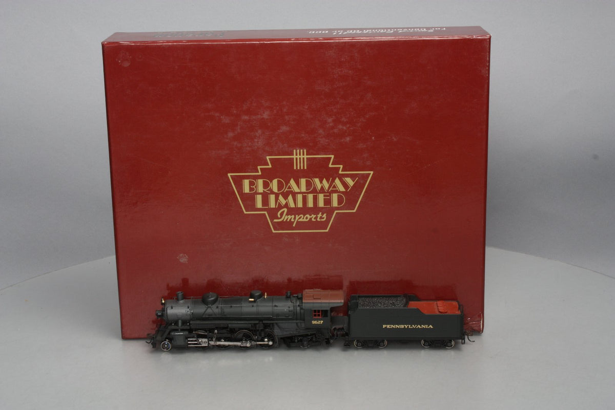 Broadway Limited 109 HO Scale PRR USRA Light 2-8-2 Steam Loco & Tender w/QSI LN/Box