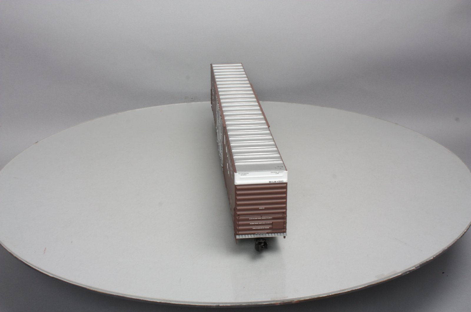 Lionel 6-81710 O Milwaukee Road 86' Hi-Cube Boxcar #4980