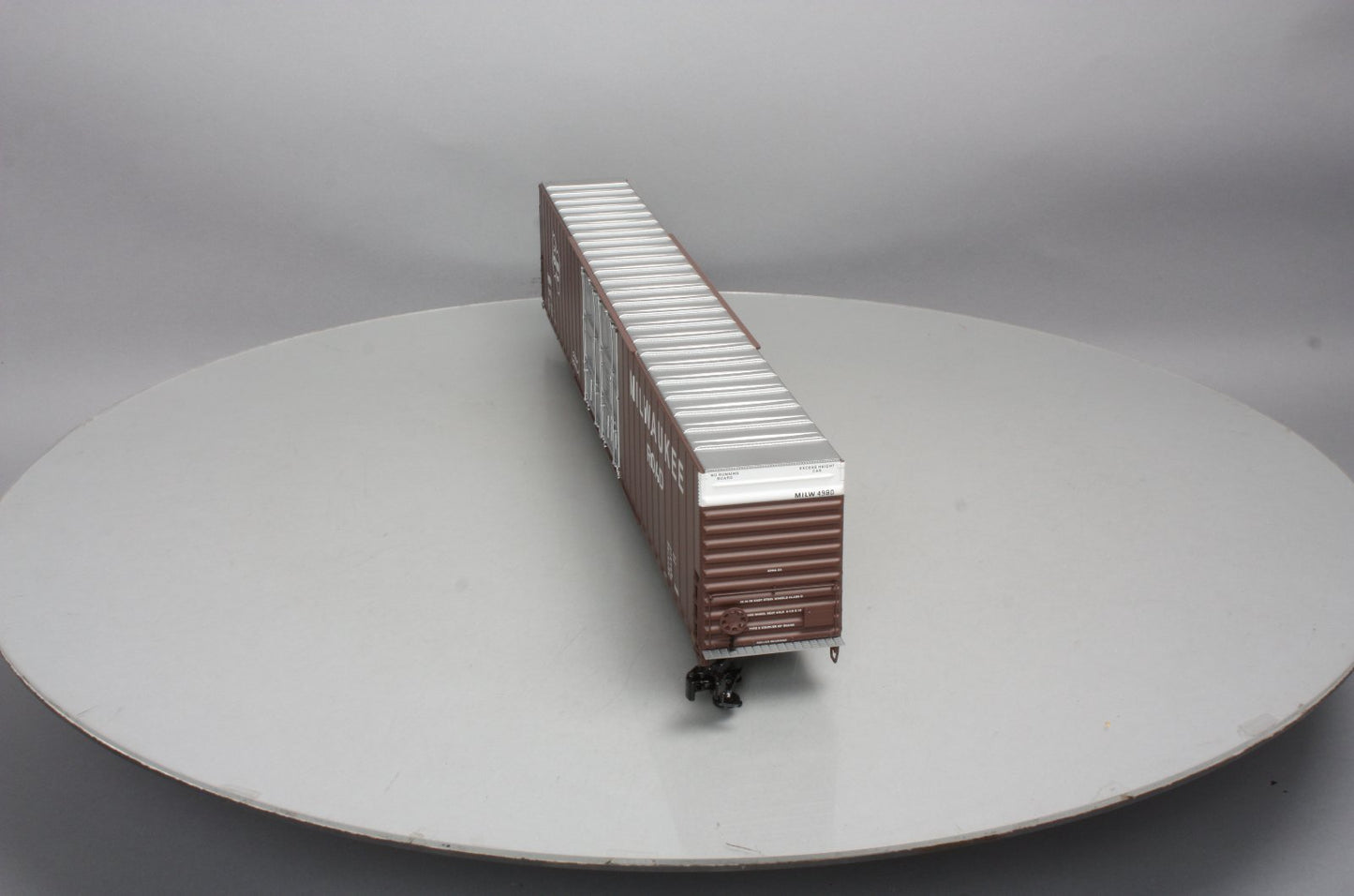 Lionel 6-81710 O Milwaukee Road 86' Hi-Cube Boxcar #4980