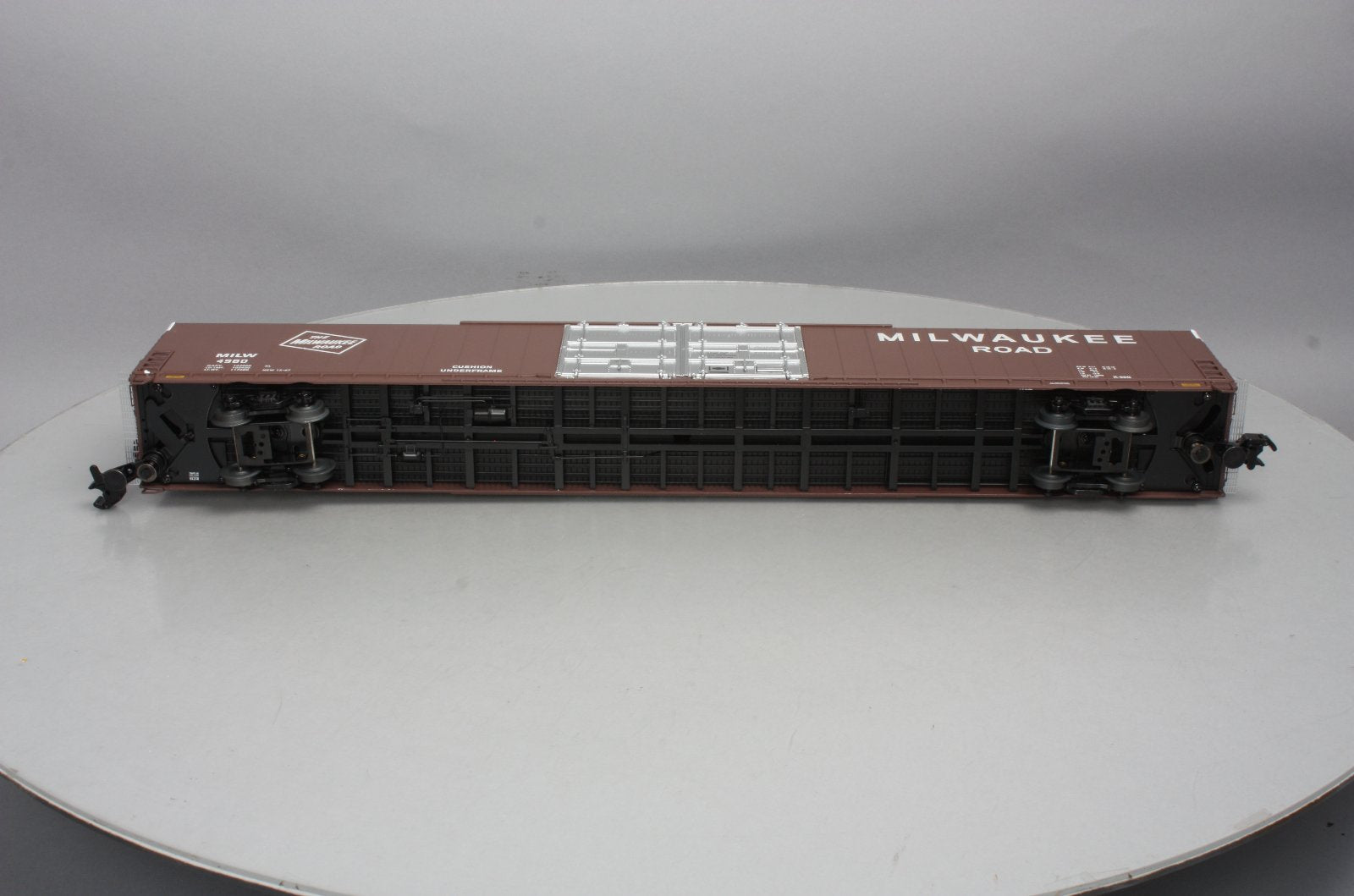Lionel 6-81710 O Milwaukee Road 86' Hi-Cube Boxcar #4980
