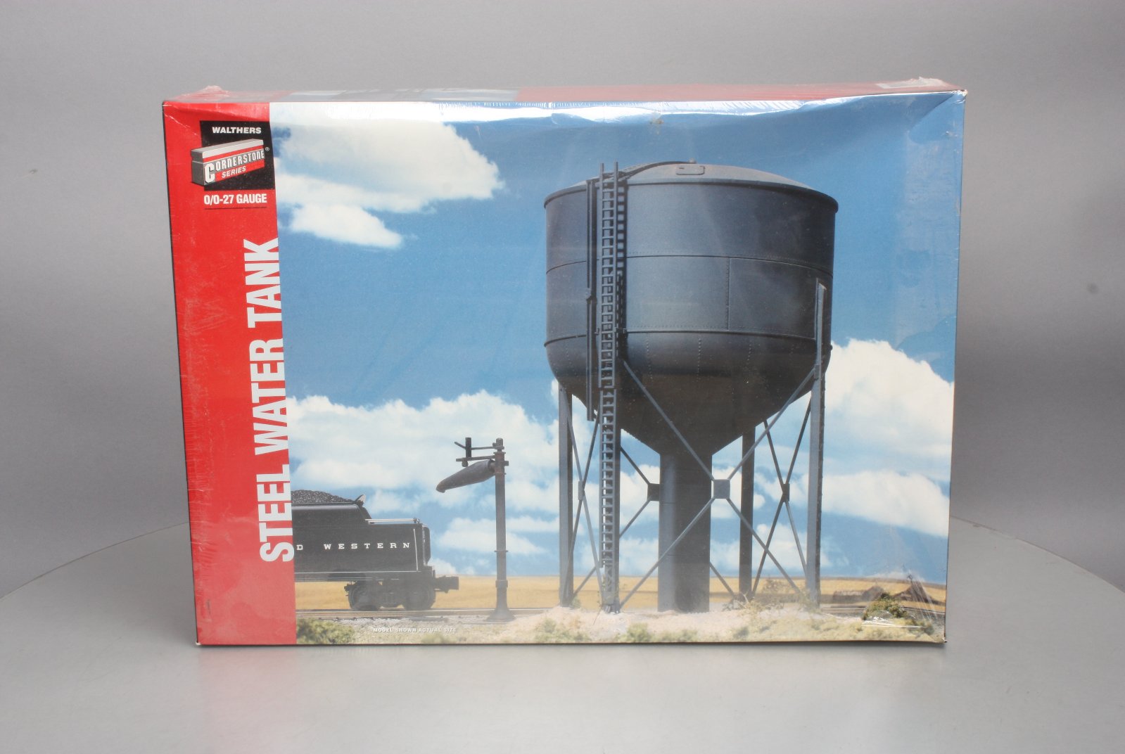 Walthers 933-3311 O Scale Cornerstone Series Steel Water Tank Building Kit LN/Box