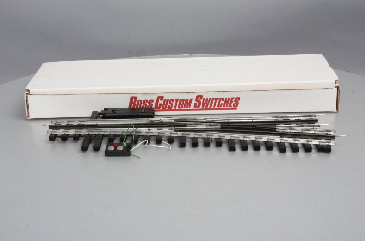Ross 100M25 11° Regular Right Hand with DZ-2500 Remote Switch Turnout