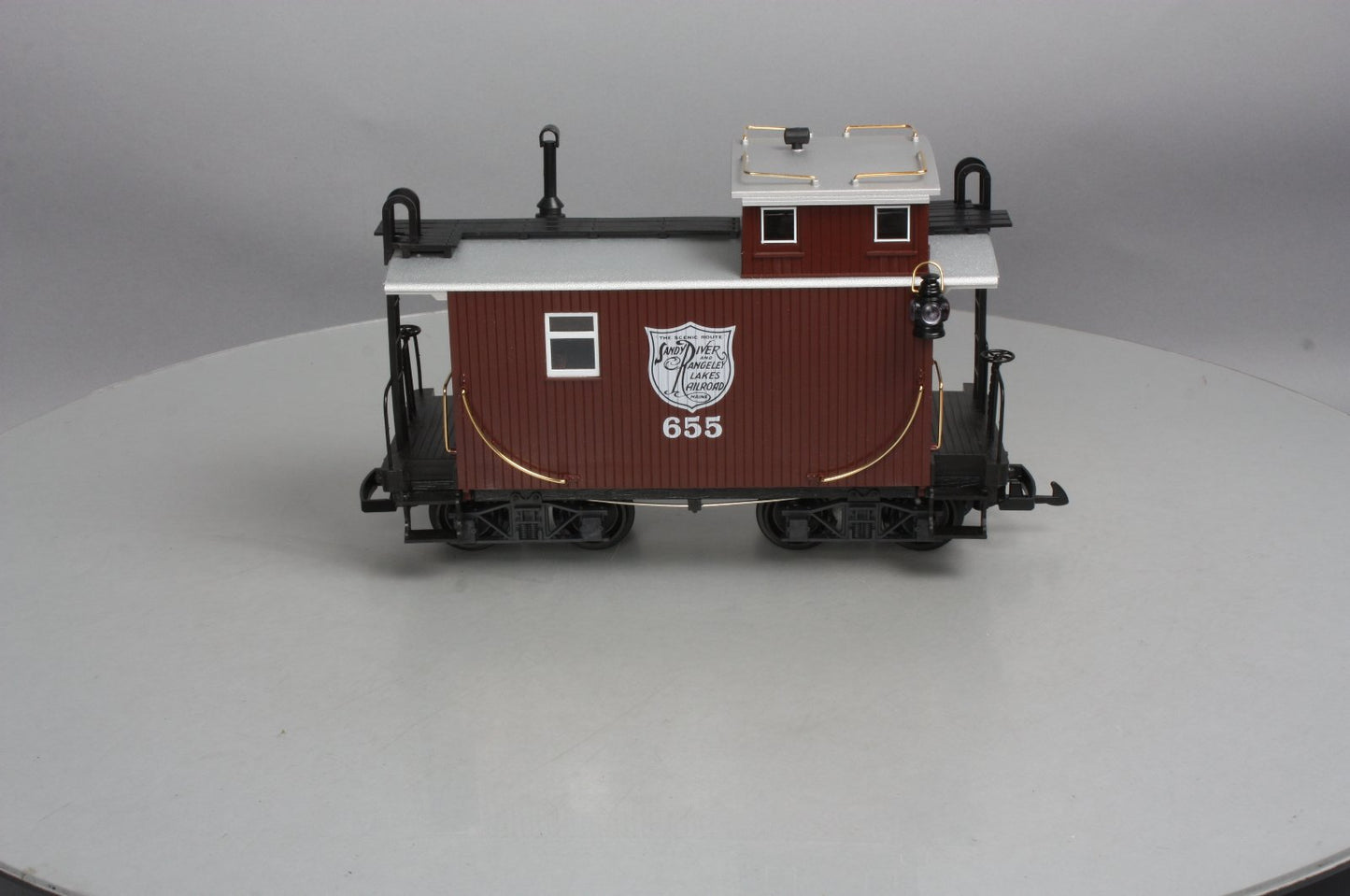LGB 46655 G Scale Sandy River & Rangeley Lakes Caboose #655 LN/Box