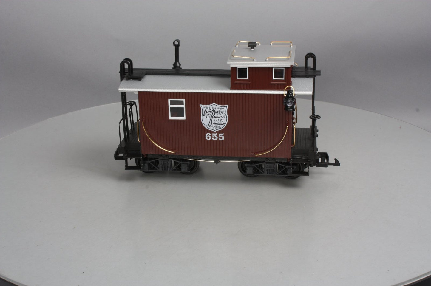 LGB 46655 G Scale Sandy River & Rangeley Lakes Caboose #655 LN/Box