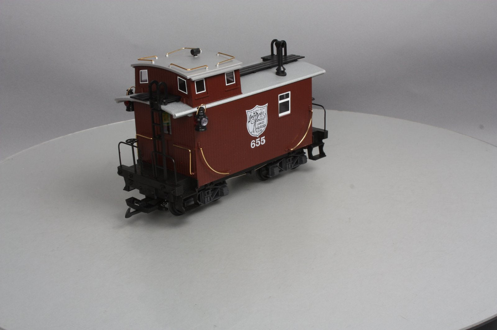 LGB 46655 G Scale Sandy River & Rangeley Lakes Caboose #655 LN/Box