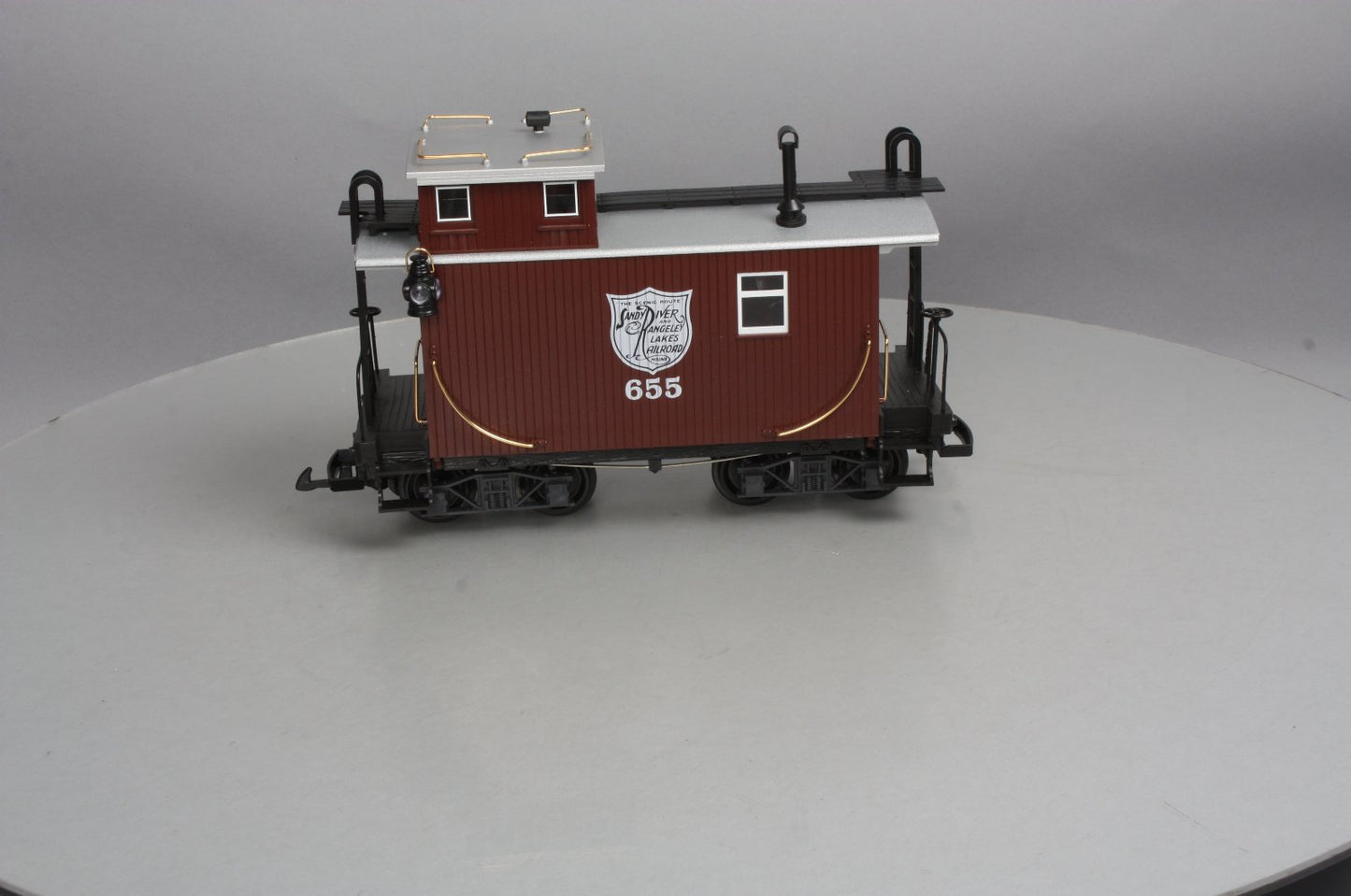 LGB 46655 G Scale Sandy River & Rangeley Lakes Caboose #655 LN/Box