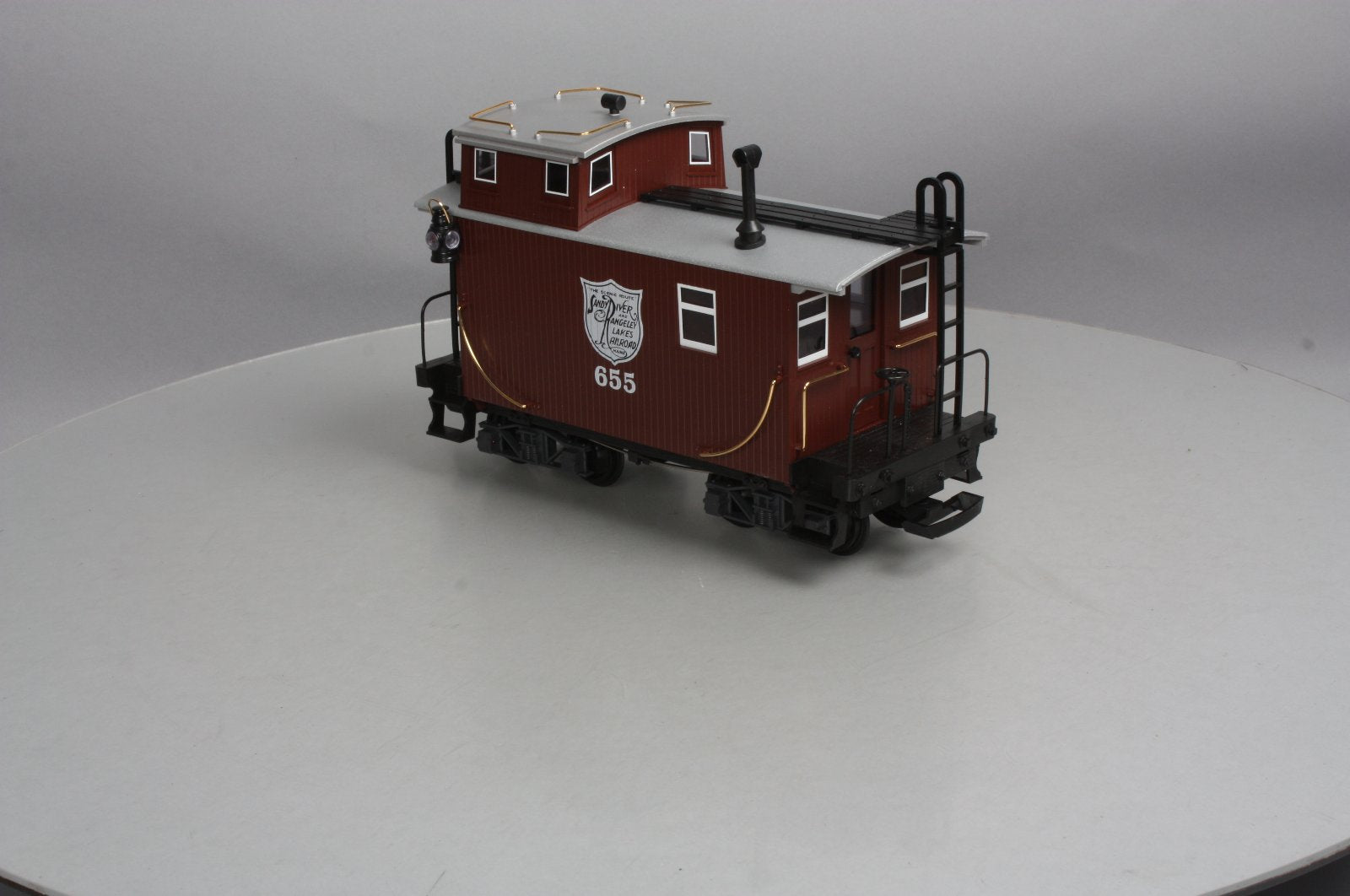 LGB 46655 G Scale Sandy River & Rangeley Lakes Caboose #655 LN/Box
