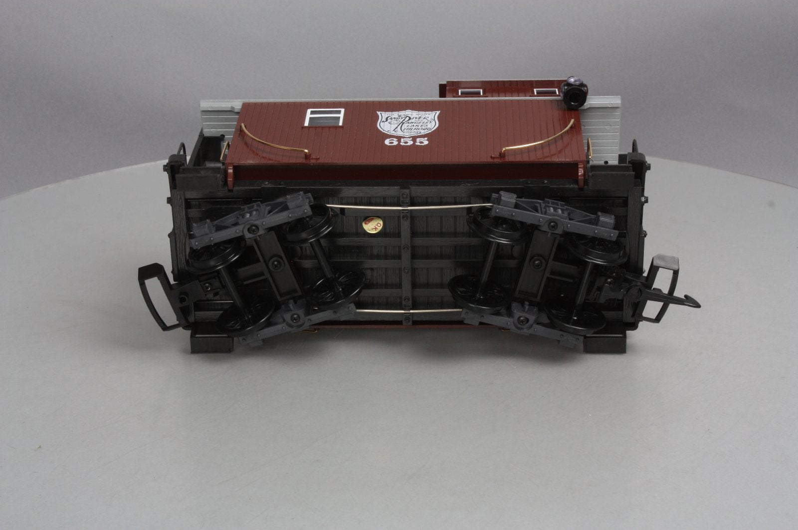 LGB 46655 G Scale Sandy River & Rangeley Lakes Caboose #655 LN/Box