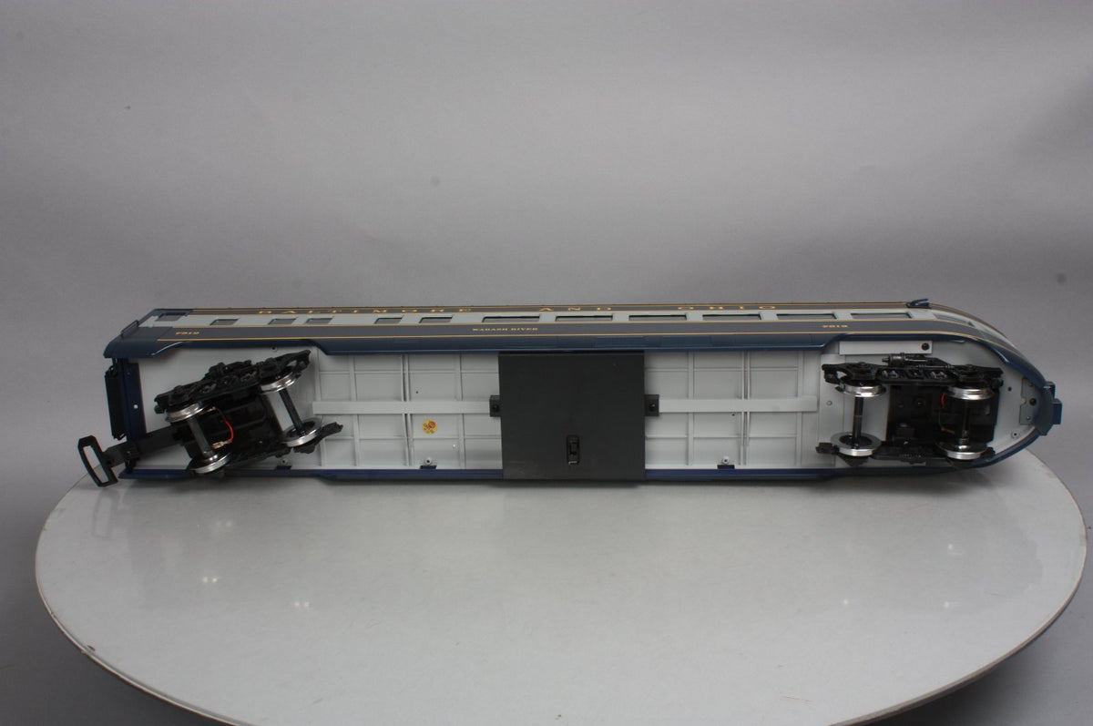 LGB 35590 G Scale Baltimore and Ohio Observation Car- Metal Wheels LN/Box