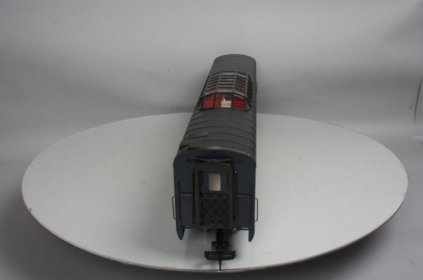 LGB 35580 G Scale Baltimore & Ohio Observation Car- Metal Wheels LN/Box