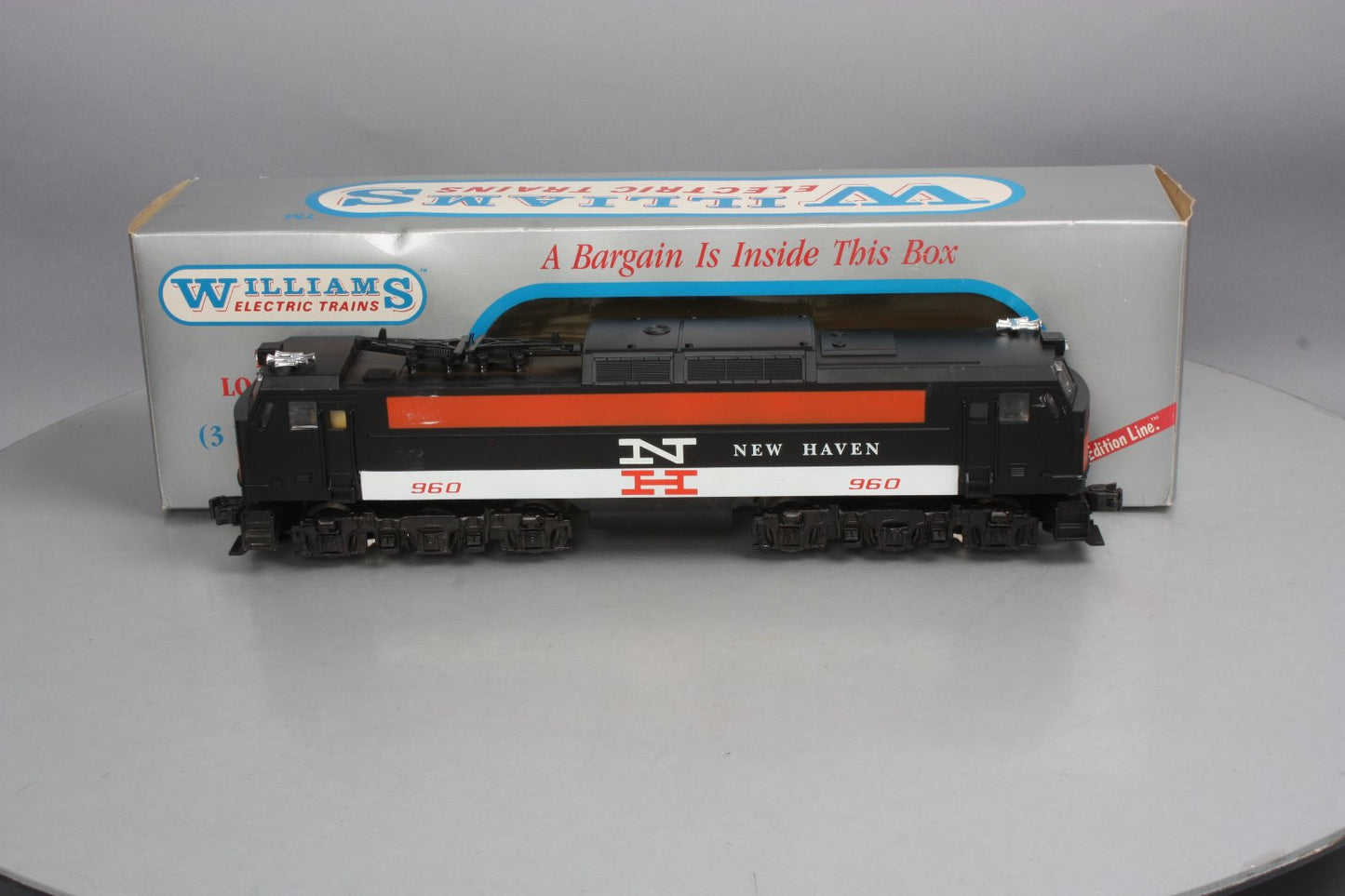 Williams E-60-12 O NH GE E-60 Powered Electric Locomotive w/True Sounds #960 LN/Box