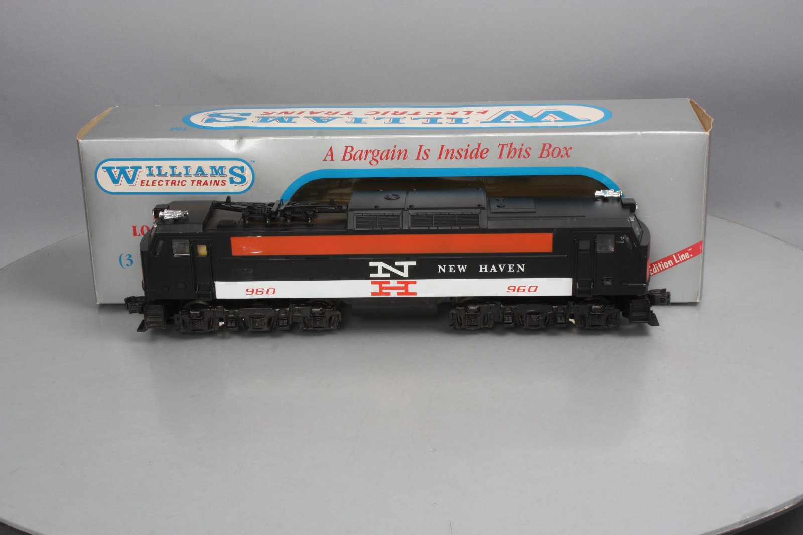 Williams E-60-12 O NH GE E-60 Powered Electric Locomotive w/True Sounds #960 LN/Box