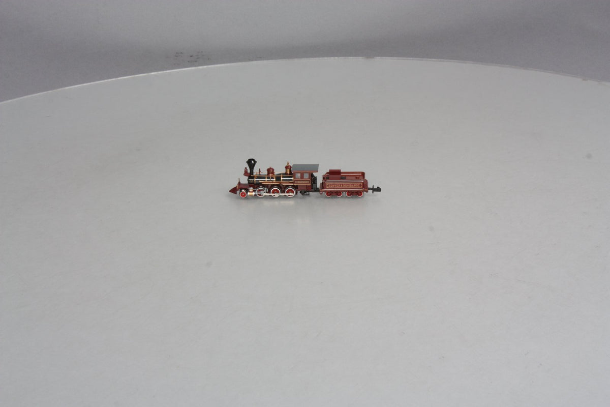 Atlas 41603 N Scale Rio Grande 2-6-0 Mogul Steam Loco & Tender NIB