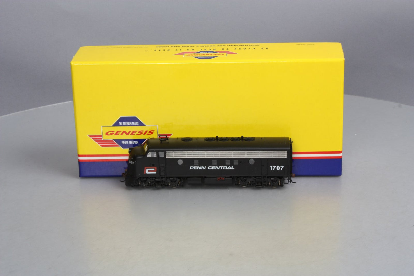 Athearn G22055 HO Penn Central De-Skirted F7A Diesel Locomotive #1707 LN/Box