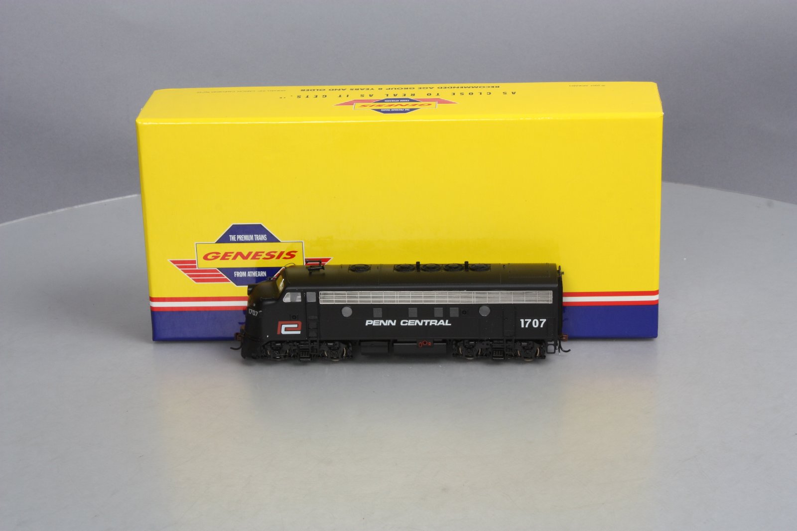 Athearn G22055 HO Penn Central De-Skirted F7A Diesel Locomotive #1707 LN/Box