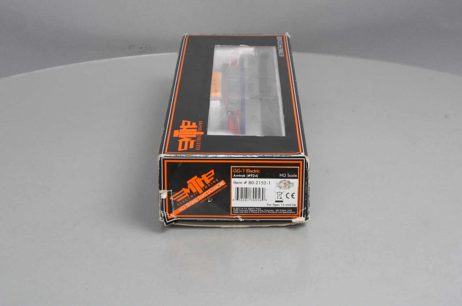 MTH 80-2152-1 Amtrak GG-1 Electric Locomotive #924 w/PS3 – Trainz