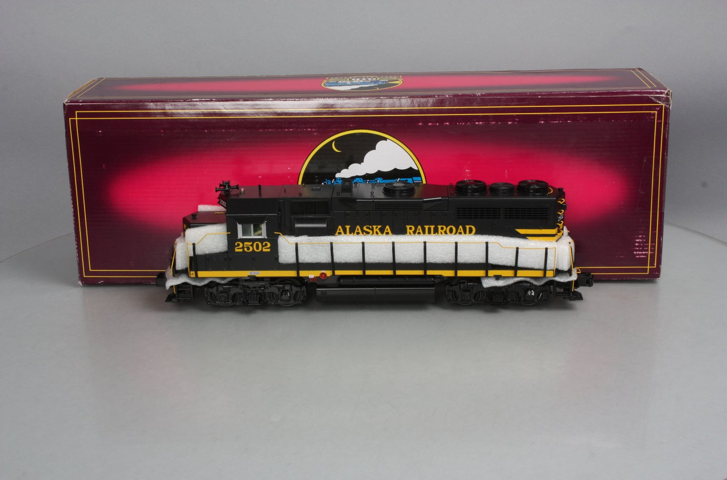 MTH 20-2903-1 Alaska GP-35 Diesel Engine w/PS 2.0 #2502 (Hi-Rail Wheels) MT/Box