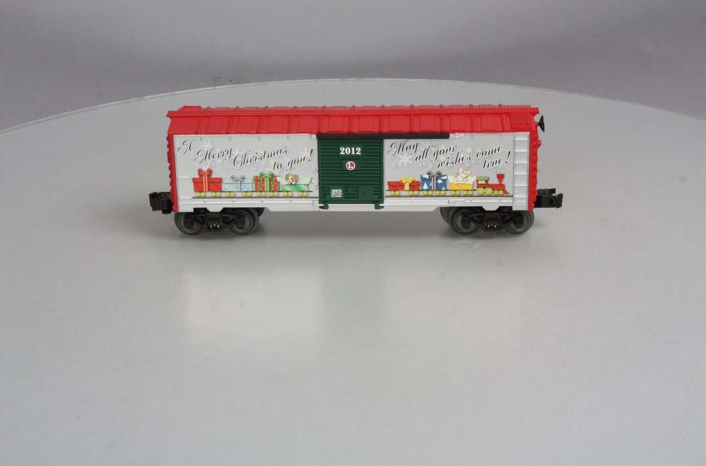 Lionel 7-29976 O Gauge 2012 Christmas Boxcar EX/Box