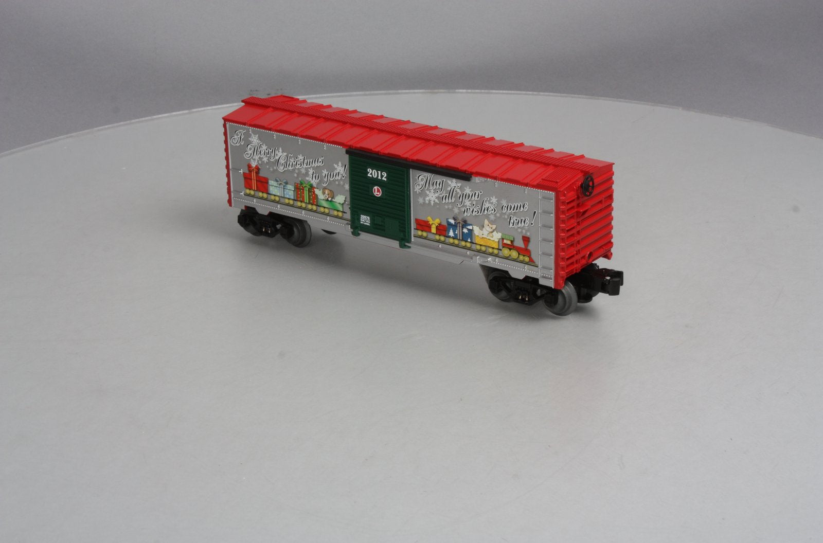 Lionel 7-29976 O Gauge 2012 Christmas Boxcar EX/Box