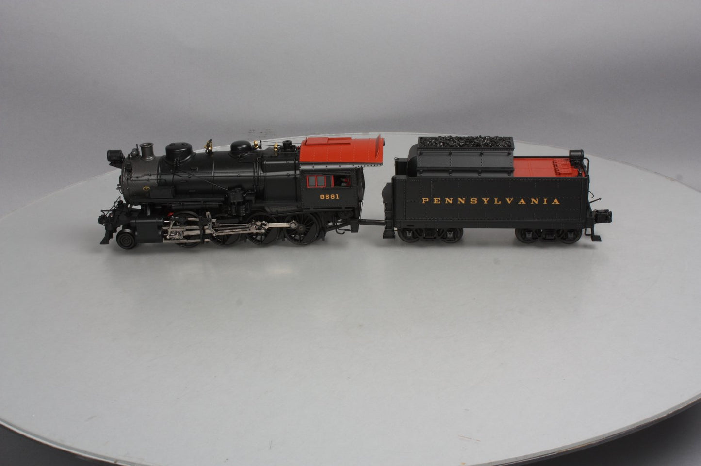 MTH 20-3563-1 O Pennsylvania 2-8-0 H10s Consolidation Steam Engine PS3 #8681