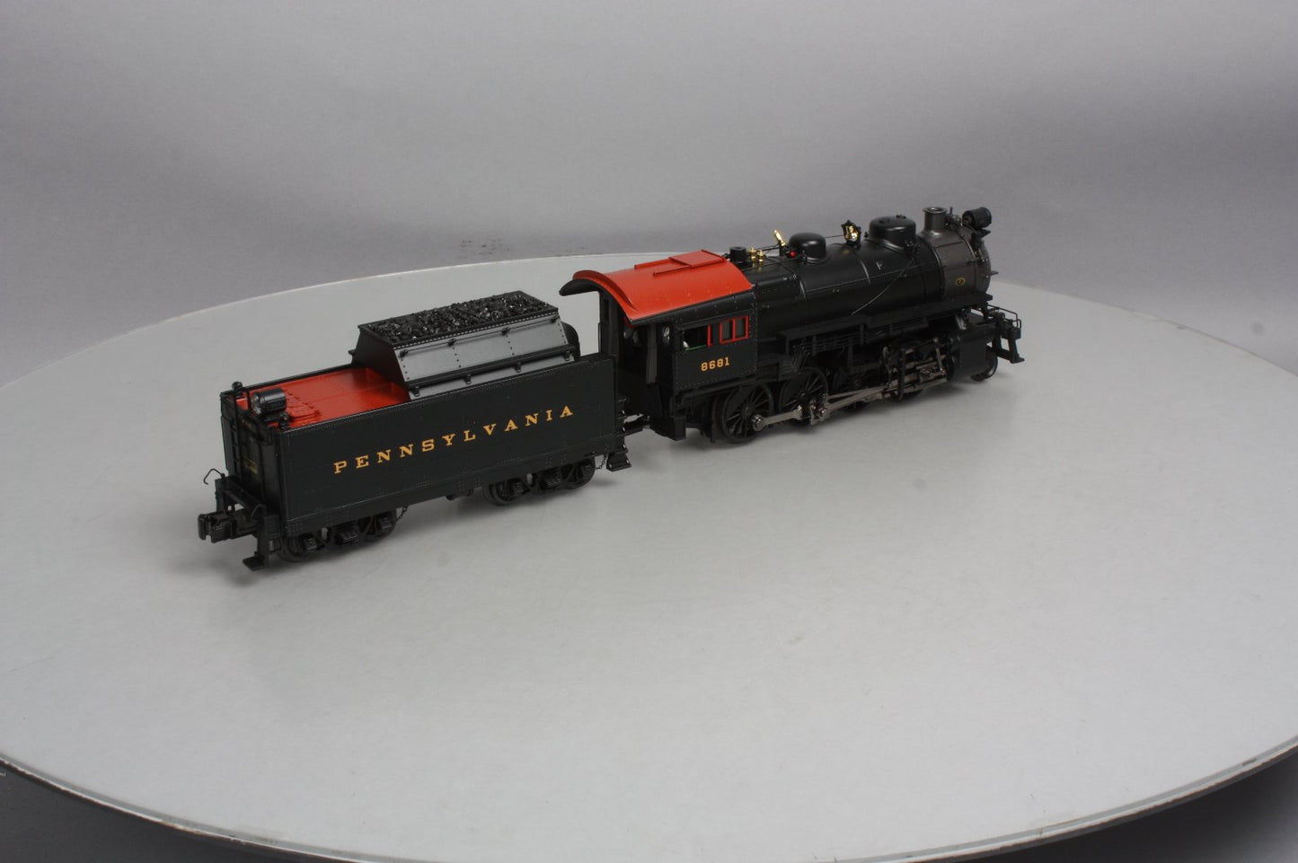 MTH 20-3563-1 O Pennsylvania 2-8-0 H10s Consolidation Steam Engine PS3 #8681