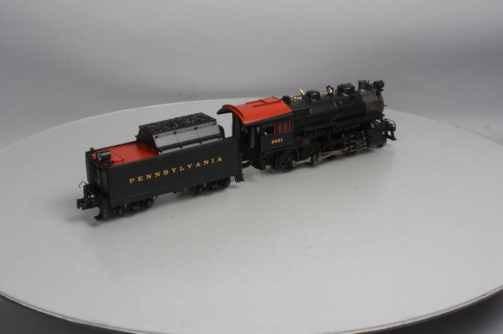 MTH 20-3563-1 O Pennsylvania 2-8-0 H10s Consolidation Steam Engine PS3 #8681
