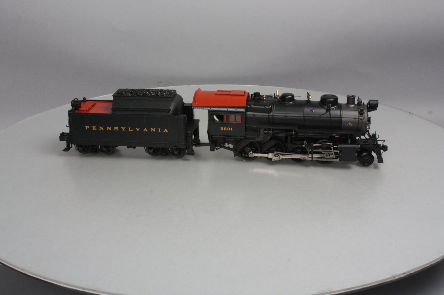MTH 20-3563-1 O Pennsylvania 2-8-0 H10s Consolidation Steam Engine PS3 #8681
