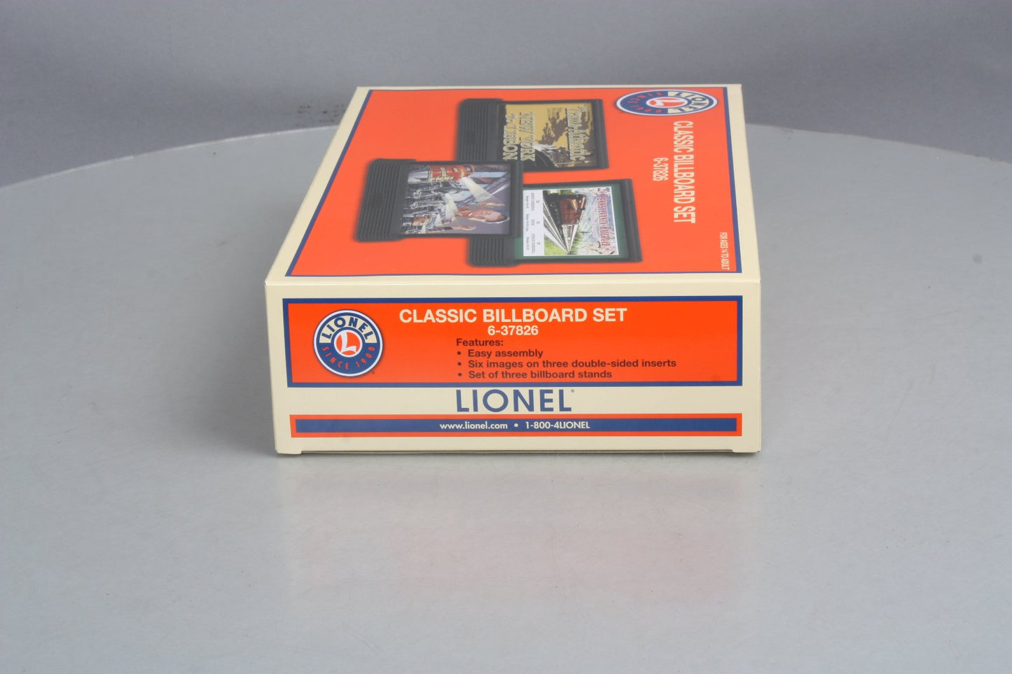 Lionel 6-37826 O Classic Travel Billboard (Set of 3) LN/Box