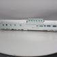 Atlas 3009006-1 Cali Zephyr CB&Q "Silver Lounge" Dorm-Buffet Dome Car (2-Rail) EX/Box