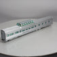 Atlas 3009006-1 Cali Zephyr CB&Q "Silver Lounge" Dorm-Buffet Dome Car (2-Rail) EX/Box